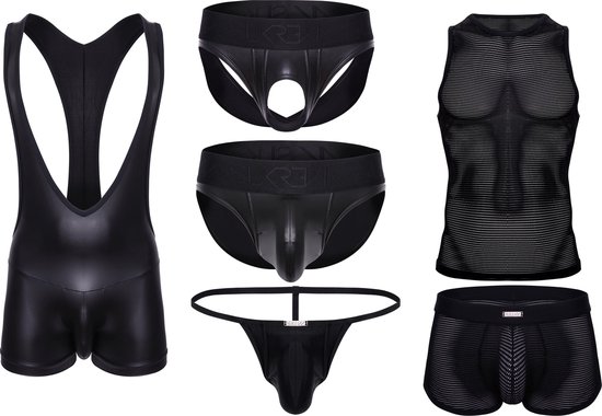 Sukrew Nightlife Collection Multipack - TAILLE M - Sous-vêtements pour hommes - Slips pour homme - Slips pour hommes