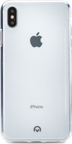 Mobilize Gelly Doorzichtig Telefoonhoesje geschikt voor Apple iPhone XS Max Hoesje Flexibel TPU Backcover - Transparant