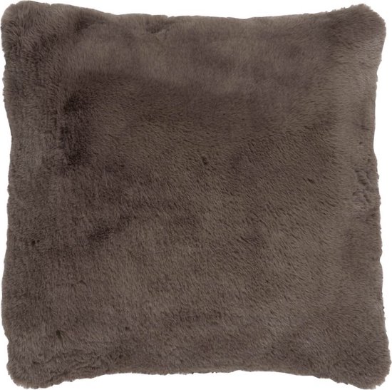 J-Line Coussin Cutie Polyester Taupe