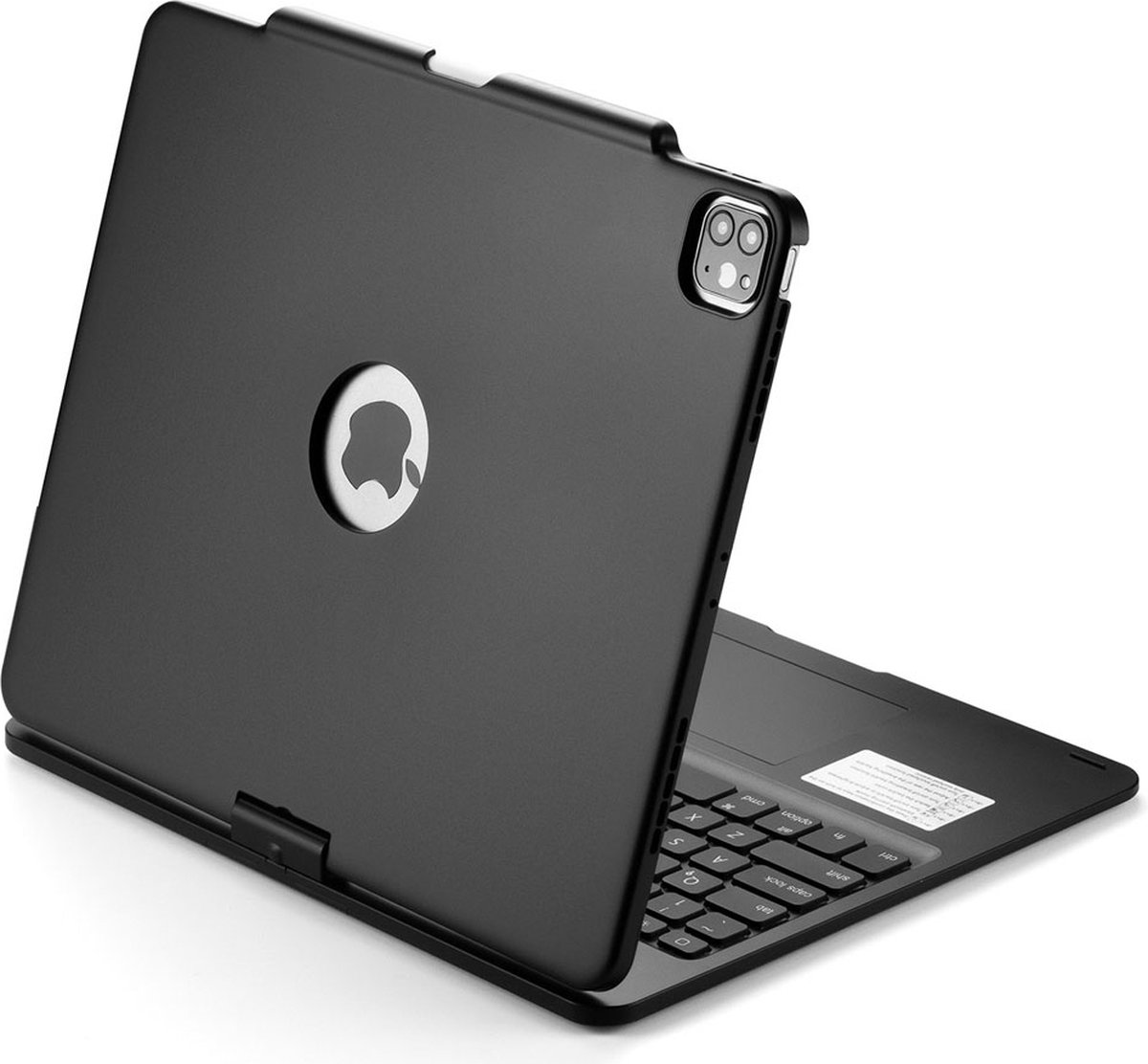 CaseBoutique Toetsenbord Hoes hoesje geschikt voor iPad Air 13 inch (M2) - Zwart - Kunststof