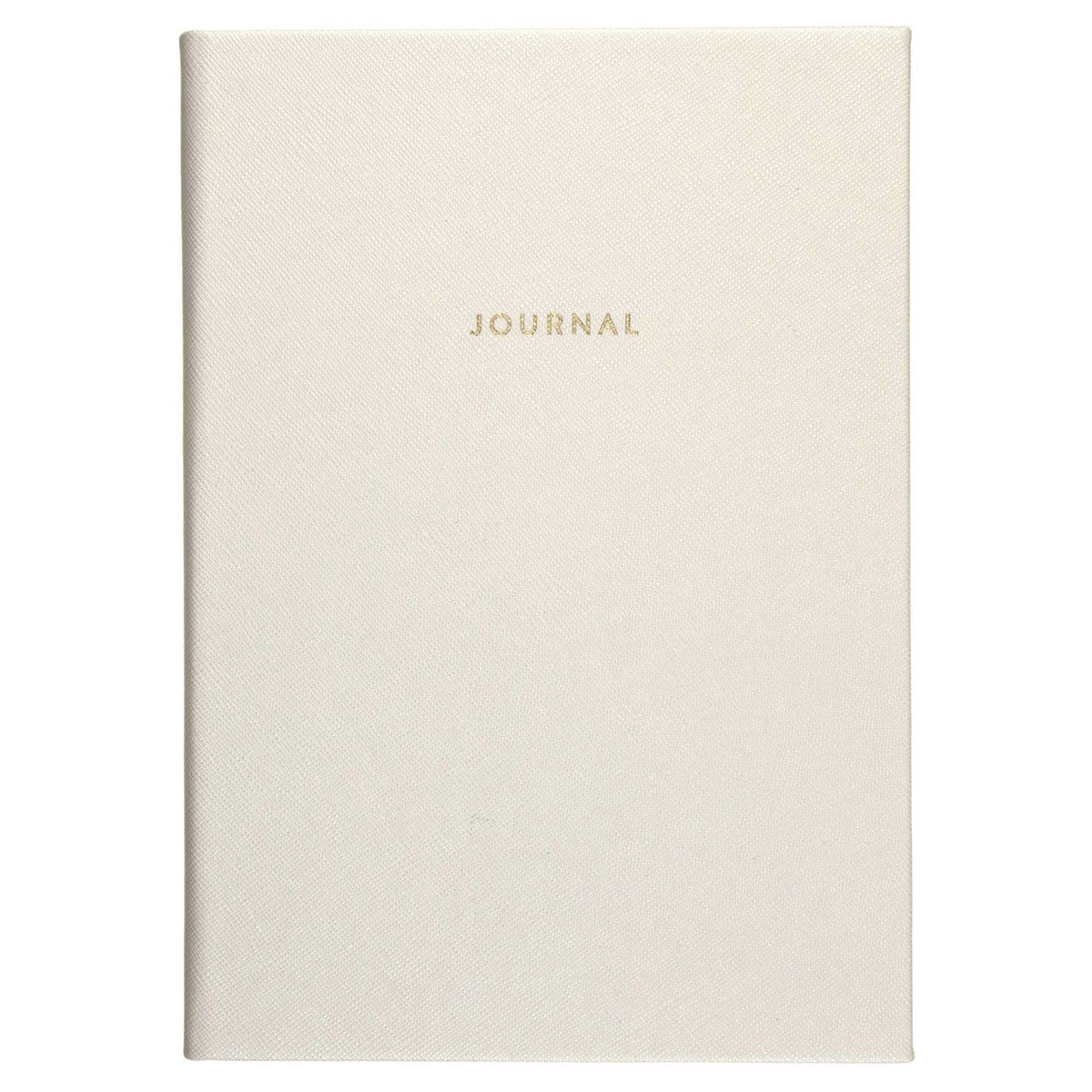 Eccolo notitieboek - White Saffiano - lijn - ca.15x20cm - EC-D447R