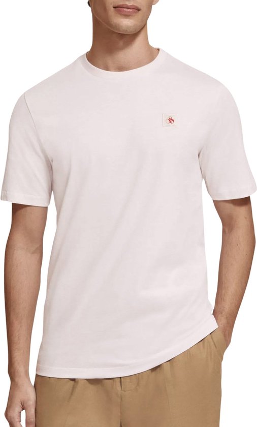 T-shirt Scotch & Soda Essential Logo Badge T-shirt Homme - Taille XL
