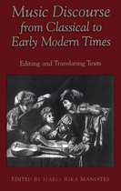 Conference on Editorial Problems- Music Discourse from Classical to Early Modern Times