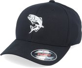 Hatstore- Trout Fish Black Flexfit - Skillfish Cap