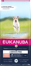 Eukanuba - Hond - Euk Dog Grainfree Ocean Fish Senior S/m 12kg