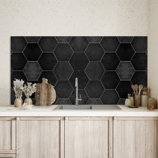 Cladix Aluminium gevelbekleding Zwart 1 lamel - 3 panelen in pak 0,72m2 | Lattenwand Winkel