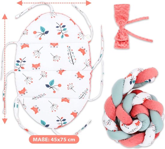 KOSPU DE-3GNT-49JA Functioneel Babynestje Cocoon Baby Baby Cocon Bumper Reiswieg A 1310960