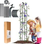 Tuin Trellis Planten, Robuuste Tomatenkooi, 2022 Top Vogeldesign, Tomatenkooi Tuinplant steunstangen, geschikt voor wijnstokken, bloemen, rozen, toren obelisk spalier