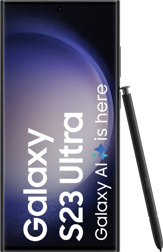 Samsung Galaxy S23 Ultra 5G - 256GB - Phantom Black - met S Pen | bol