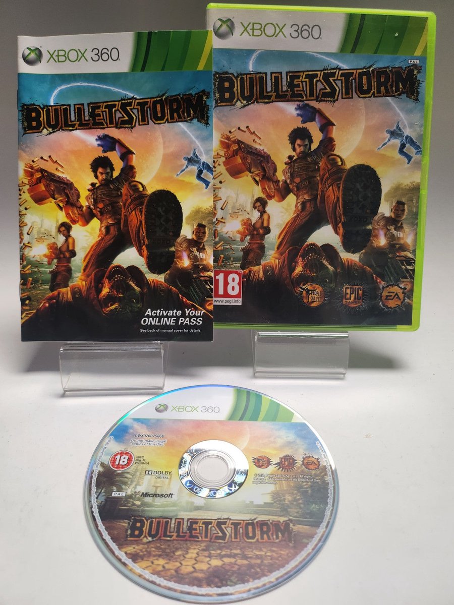 Jeu Bulletstorm Pour Xbox 360 - Version Complète Avec Notice - Occasion Bon état