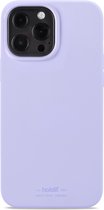 Holdit telefoonhoesje geschikt voor iPhone 13 Pro Max siliconen hoesje (Lavender)
