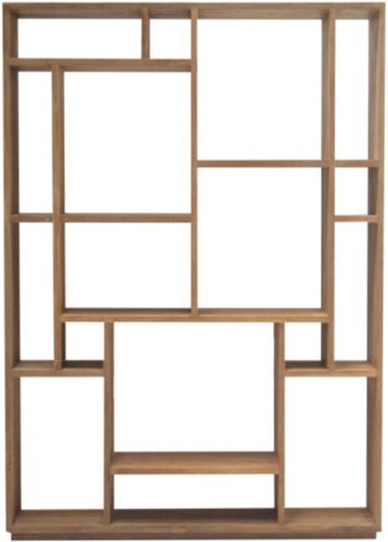 Roomdivider Choco teak 160x198 cm - Halus