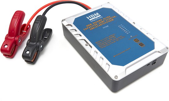 Foto: Hbm 900amp ultra capacitor jumpstarter snelstartsysteem