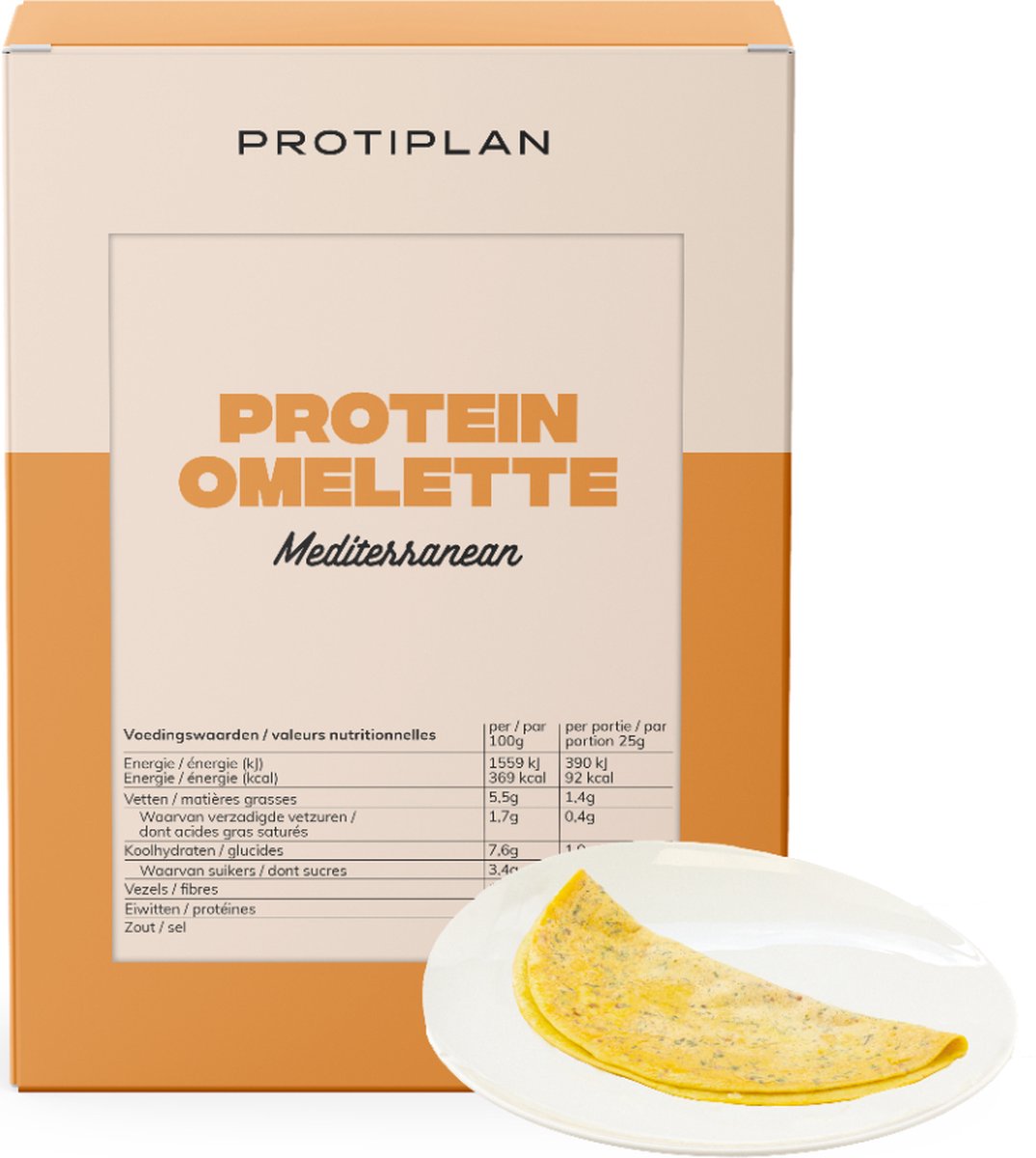 Goedkoopste Protiplan | Omelet Mediterrane Kruiden | 7 x 25 gram