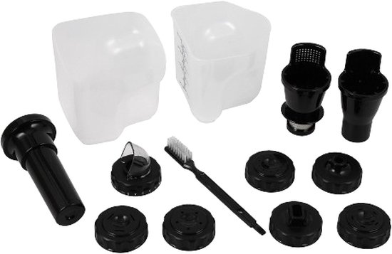 BIOCHEF Cold Press Juicer - Juicer - Cold Juicer - Cold Press - Juicers - Fruitspers - Juicer voor Groenten en Fruit - Axis Zilver - 150W van BioChef — afbeelding 4