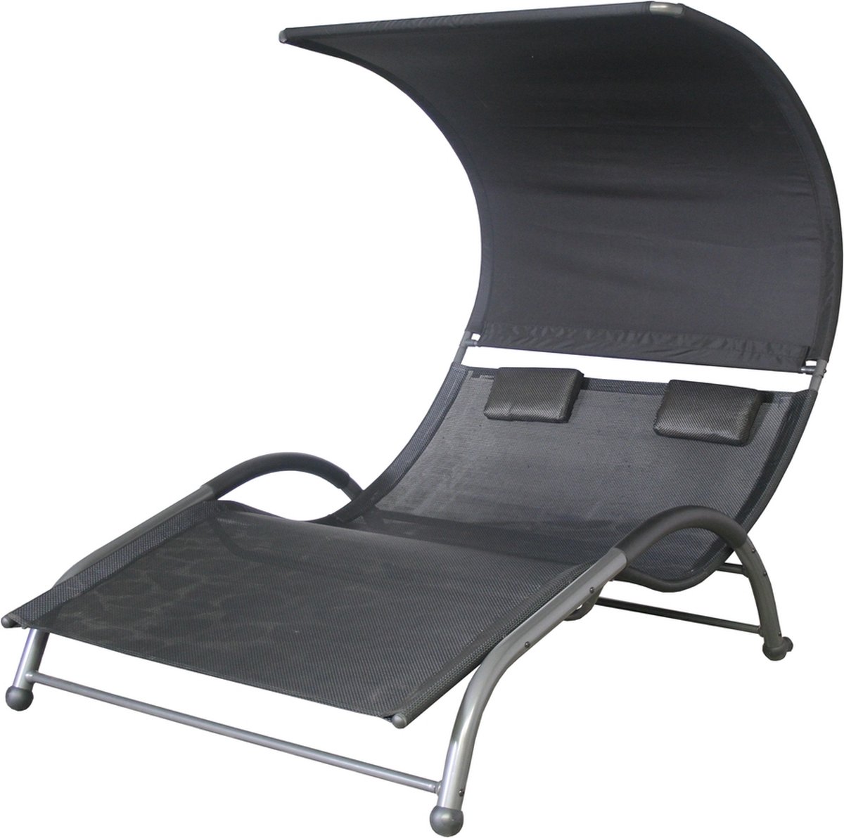 Sens-Line Sun Lounger Cuba 2-person - anthracite