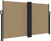 vidaXL-Windscherm-uittrekbaar-140x1200-cm-taupe