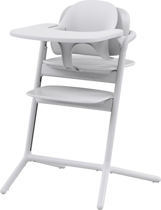 Cybex Lemo Kinderstoel 3-in-1 Set - All White van Merkloos — afbeelding 3