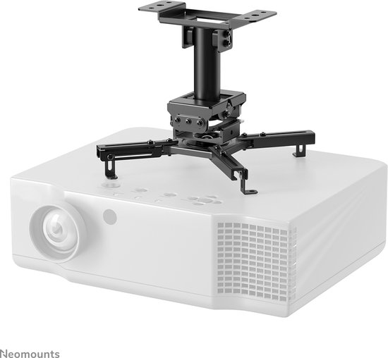 Neomounts CL25-530BL1 projector plafondbeugel – universeel – hoogte 25,5 cm – zwart