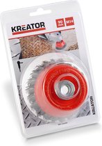 Kreator - Accessories - KRT150204 - Komborstel getorst - M14 Ø 90mm gedraaid staal