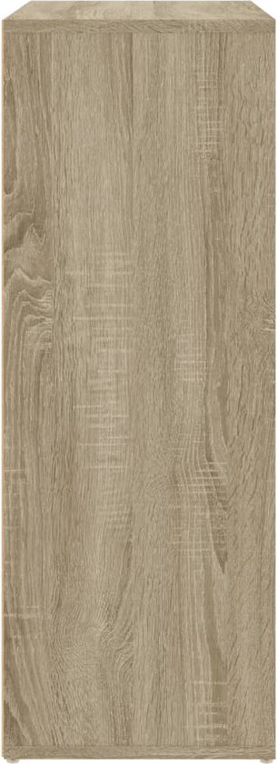 Dressoirs 3 st 60x31x84 cm bewerkt hout sonoma eikenkleurig