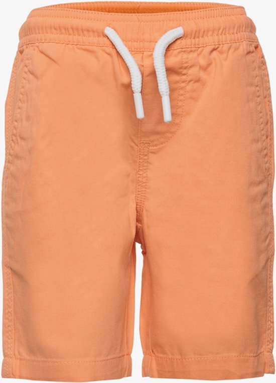 Unsigned katoenen jongens short oranje