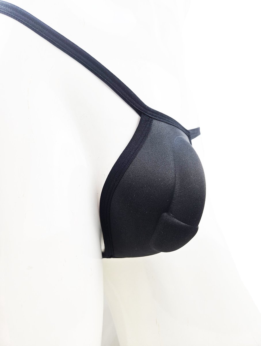 Goedkoopste BamBella® Heren string onderbroek ondergoed penis vergroter verlenger Zwart