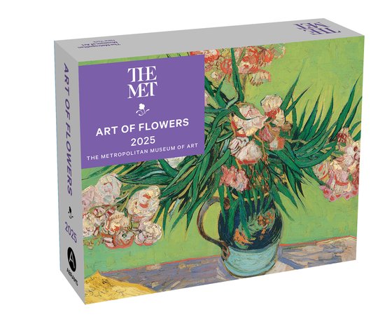 Foto: Art of flowers boxed scheurkalender 2025