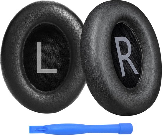 MMOBIEL Coussinets d'oreille pour casque à réduction de bruit Bose NC700 / Bose 700 - Coussinets d'oreille pour casque en PU protéiné - Coussinets pour casque - Zwart