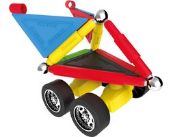 Magneet speelgoed Supermag Wheels 30 SM0653 Multikleur