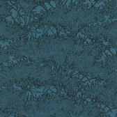 Natuur behang Profhome 369726-GU vliesbehang licht gestructureerd met grafisch patroon mat blauw zwart 5,33 m2