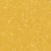 Exclusief luxe behang Profhome 369744-GU vliesbehang licht gestructureerd design mat geel 5,33 m2