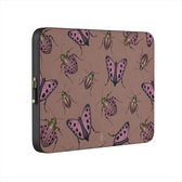 BURGA Laptophoes - Leren Laptop Hoesjes - Laptopsleeve 14 inch - Runaway