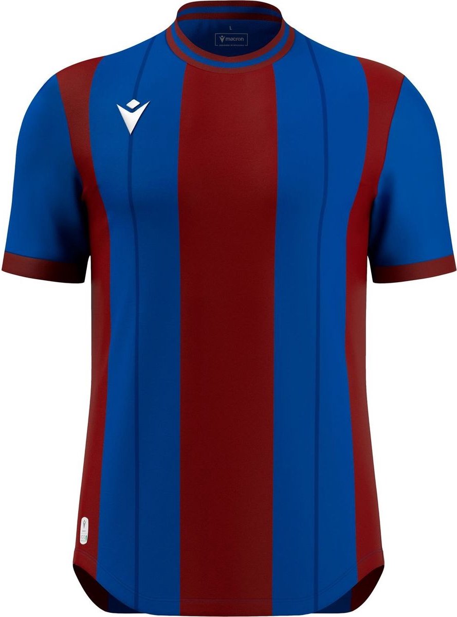 Macron Propus Eco Shirt Korte Mouw Heren - Royal / Blauw | Maat: L
