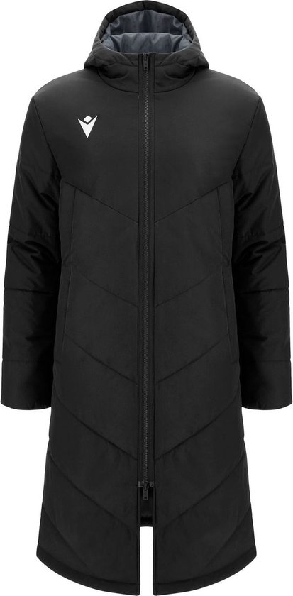 Macron Northland Long Coach Veste Hommes - Zwart | Taille : L