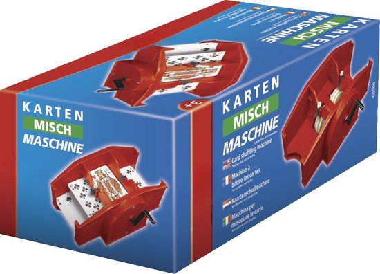 Foto: Deckdrunks kaartenschudmachine set met speelkaarten kaartenschudder schudmachine card shuffler