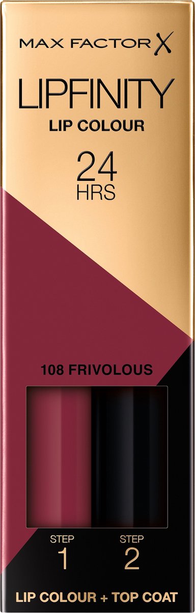 Max Factor Lipfinity 24HR Lip Colour Lipgloss - 108 Frivolous