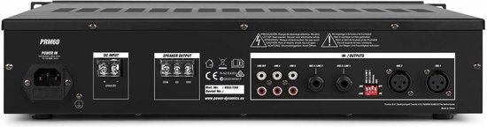 Power Dynamics Plafondspeaker set met 6 witte inbouwspeakers - 100V - Inclusief Bluetooth - 5 inch — afbeelding 4