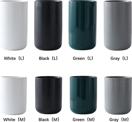 Pot A Ustensile De Cuisine En Ceramique, 13,4 X 11 Cm Porte