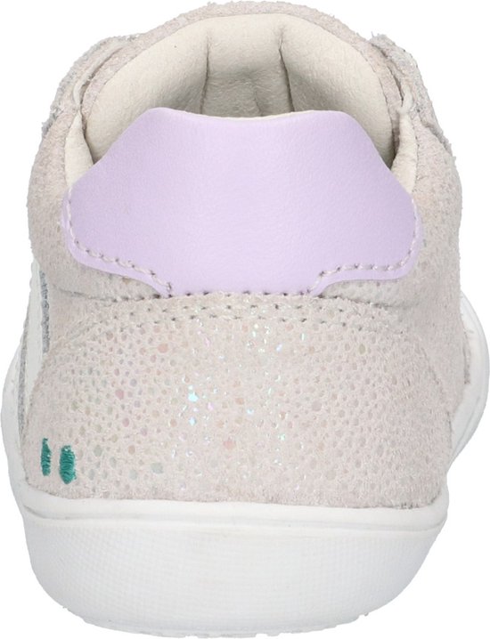 BunniesJR 224150-598 Chaussures bébé Filles - Multicolore/Lilas/ Wit - Cuir - Lacets