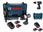 Bosch GSB 18V-85 C accu klopboormachine 18V 85Nm 1/2" borstelloos + 2x accu 2.0Ah + lader + L-Boxx