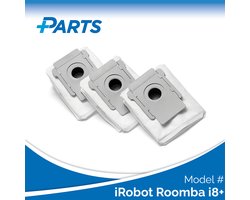 iRobot Roomba i8+ Stofzakken (3 Stuks, Plus.Parts® alternatief voor 4626194 / 4640235)