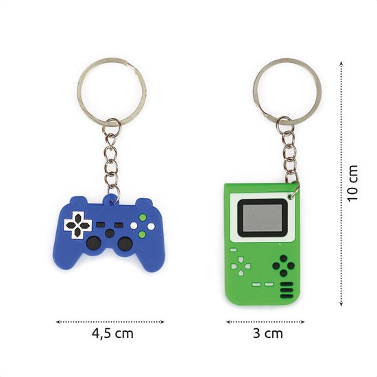 Isa's Friends® - Cadeaux à distribuer Porte-clés Jeux - 48 pièces - Treat