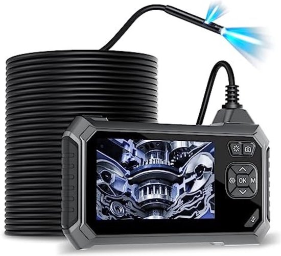 Endoscoop 5,5 Mm 3-in-1 USB-borescope-camera IP67 Waterdichte Inspectiecamera met Type C-interface voor Inspectie-onderhoud (3,5M