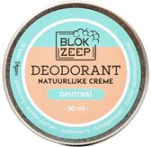 Blokzeep Deodorant Crème Neutraal 50 gr