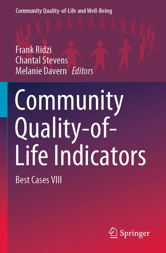 Community Quality of Life Indicators | 9783030481841 | Frank Ridzi ...