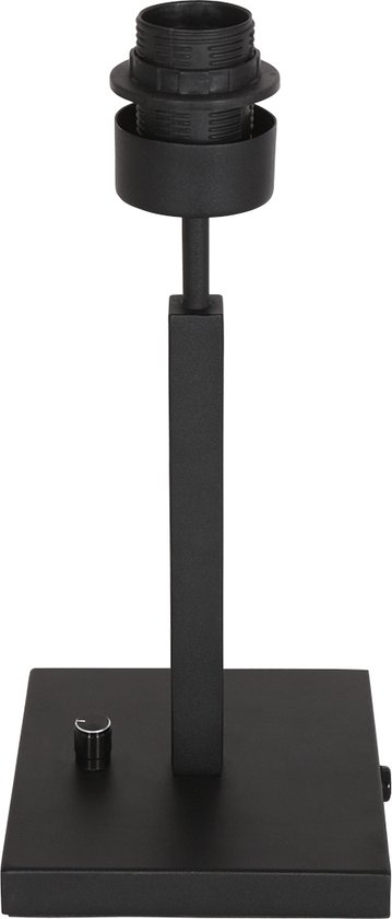 Steinhauer tafellamp Stang - zwart - metaal - 20 cm - E27 fitting - 7197ZW