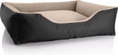 BedDog® hondenmand TEDDY, vierkant hondenkussen, grote hondenbed, hondensofa, hondenhuis, met afneembare hoez, wasbaar, maat S-XXXL