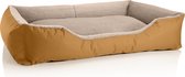 BedDog® hondenmand TEDDY, vierkant hondenkussen, grote hondenbed, hondensofa, hondenhuis, met afneembare hoez, wasbaar, maat S-XXXL