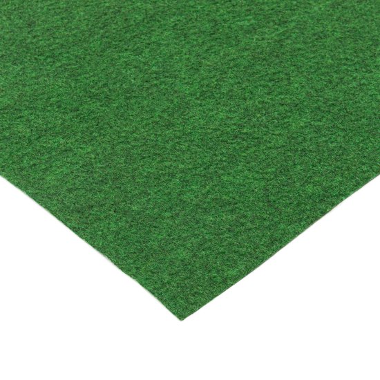 Tapiso Kunstgras Pemba Tapis de Gazon Vert 1 cm Balcon Terrasse Jardin Taille - 200x1450